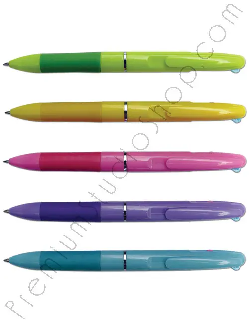 ปากกาแฟนซี 3 สี 3 ไส้