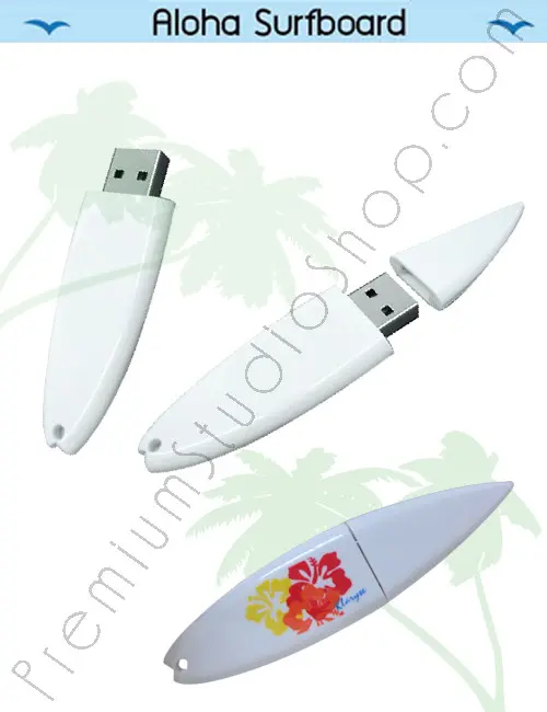 Flash Drive Aloha Surfboard