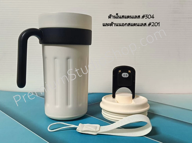 แก้วน้ำสแตนเลสสกรีนโลโก้