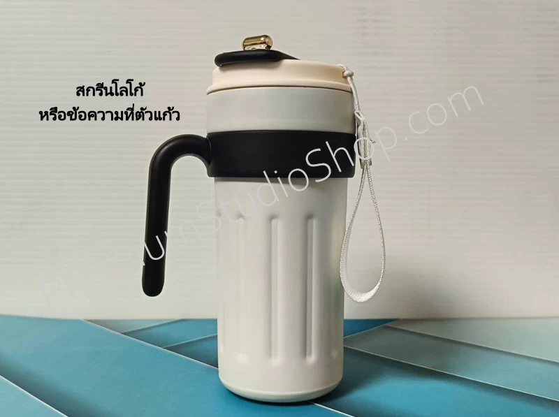 แก้วน้ำสแตนเลสสกรีนโลโก้